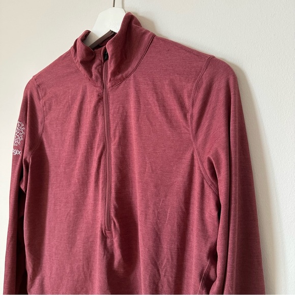 Vuori Crescent Half Zip Performance Long Sleeve Top Size Small - Picture 3 of 7
